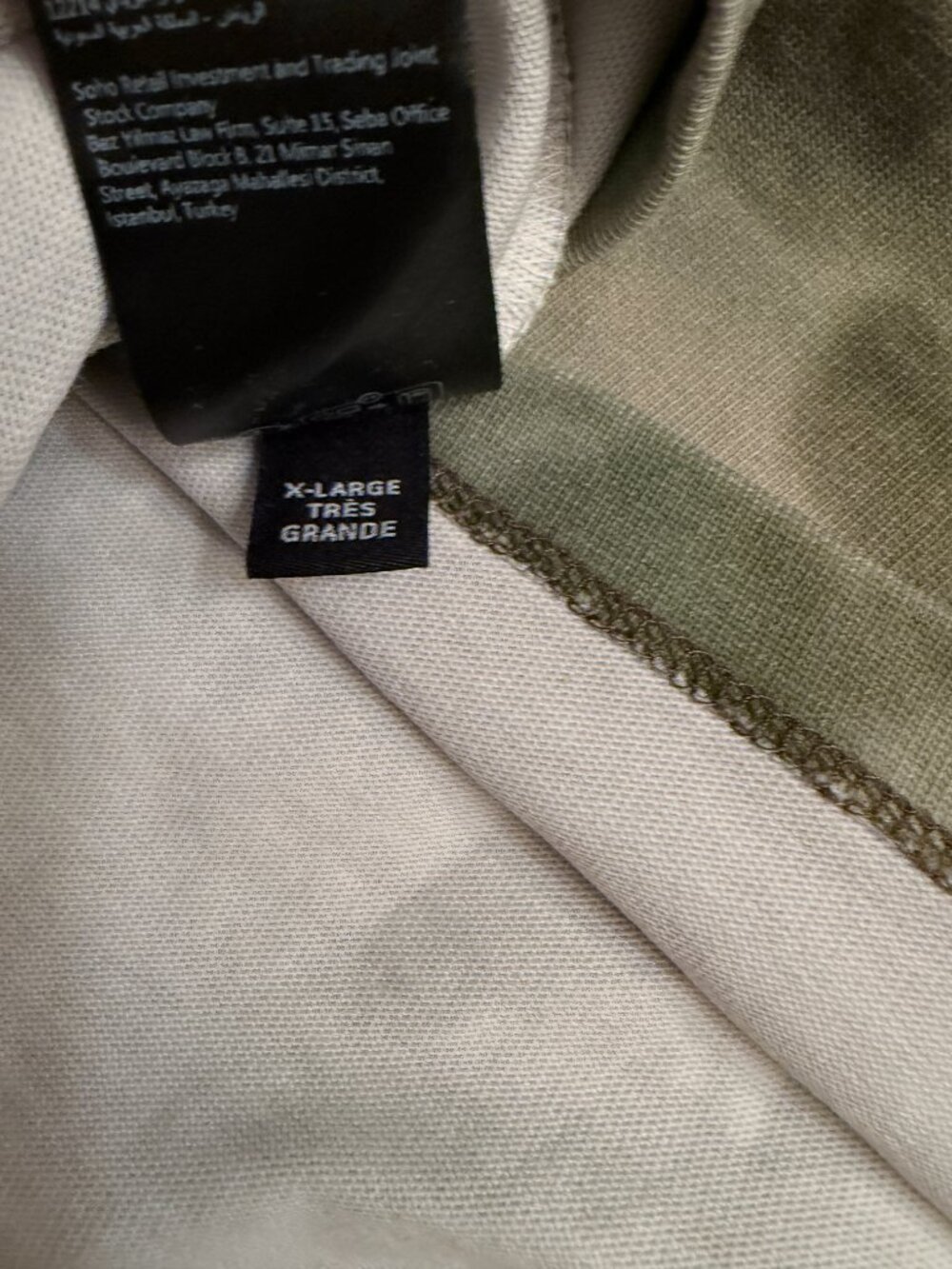 AMIRI Camo with Biker Logo T-Shirt - XL Oversized - Picture 7 of 7